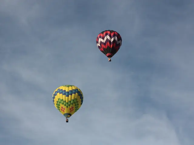 A group in the United Kingdom is constructing an armada of balloons.