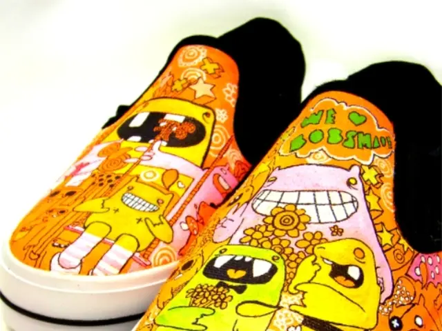 A robot, modeled after a human, that recently triumphed in a marathon, is now testing sneakers in...